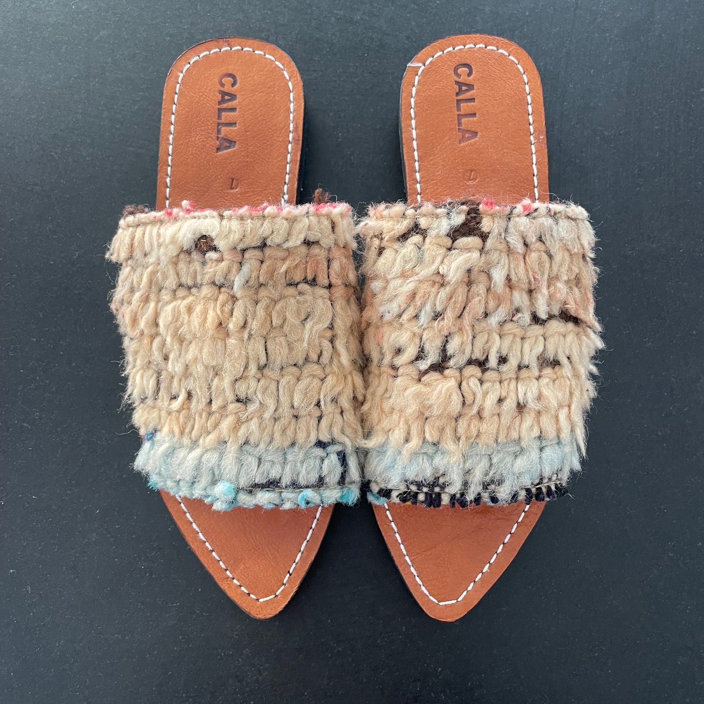 Babouche slippers, size 39 from Morocco