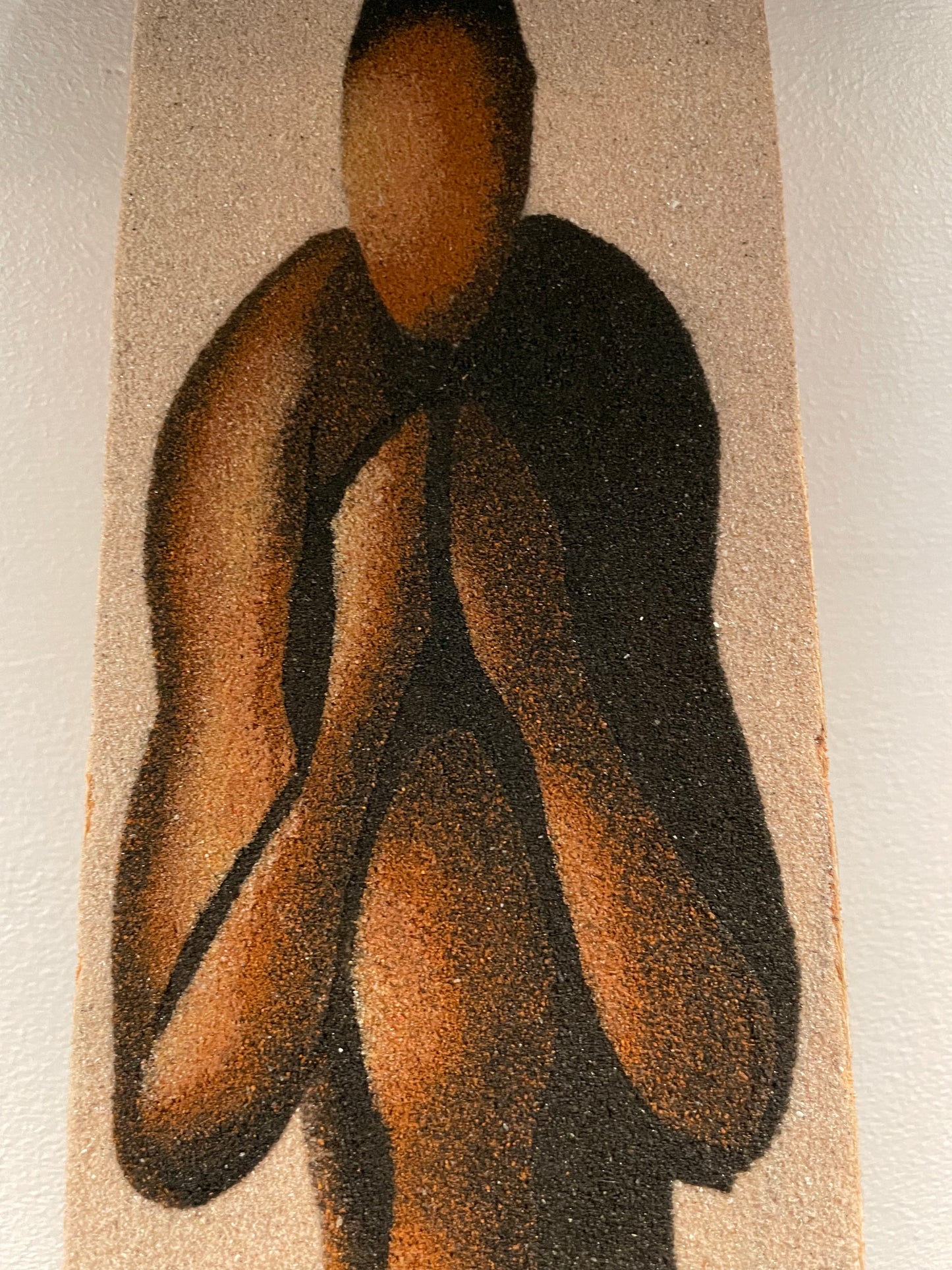 True art on reclaimed wood for the wall. Fair Trade from Senegal