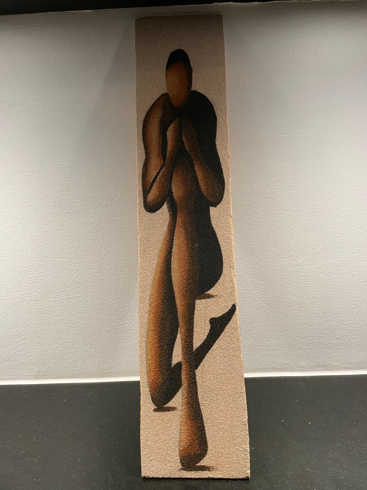 True art on reclaimed wood for the wall. Fair Trade from Senegal