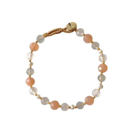 Beaded bracelet, multi-colored