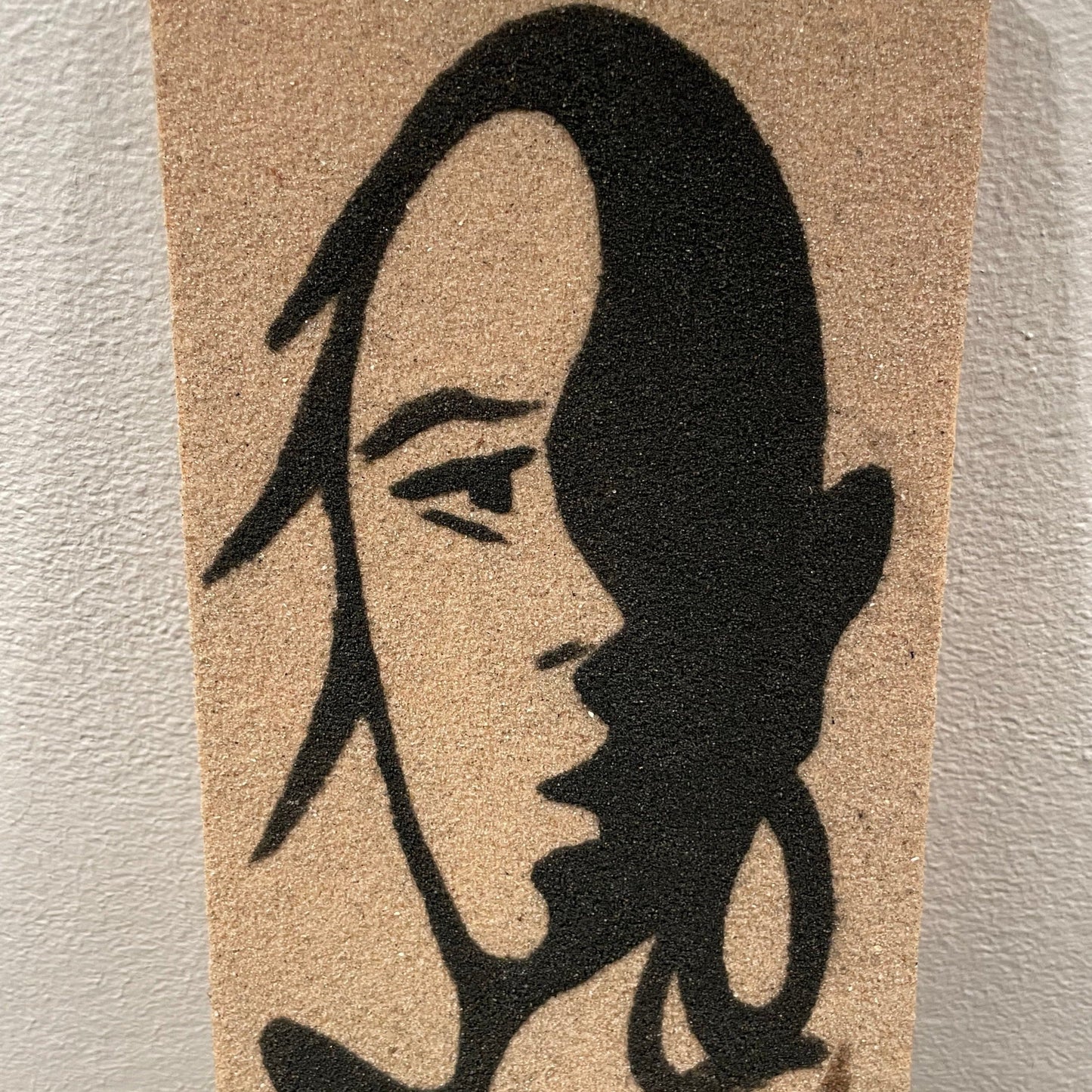 True art on reclaimed wood for the wall. Fair Trade from Senegal