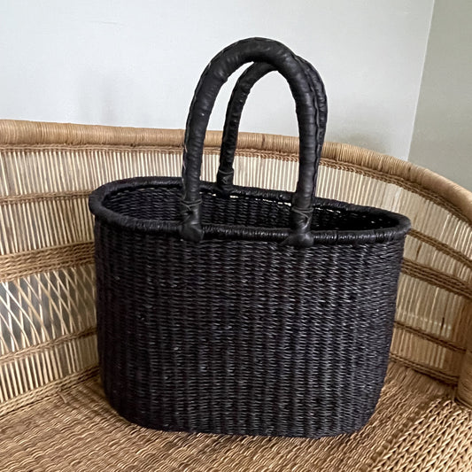 Shopping cart. Black and Fair Trade from Ghana