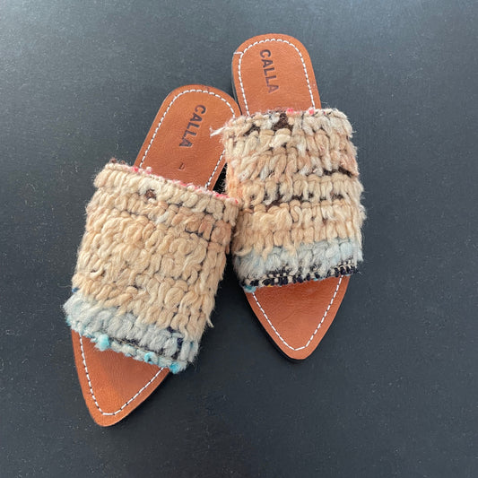 Babouche slippers, size 39 from Morocco
