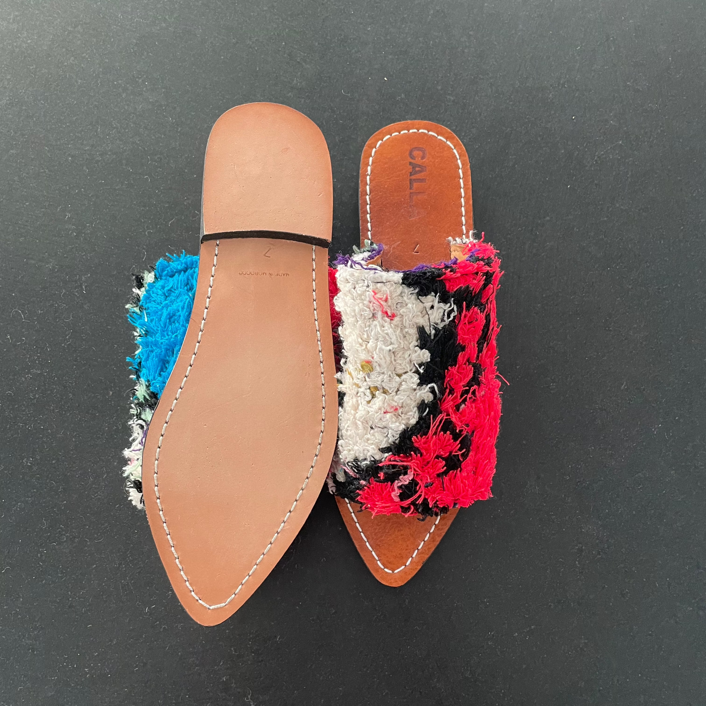 Babouche slippers, size 39 from Morocco