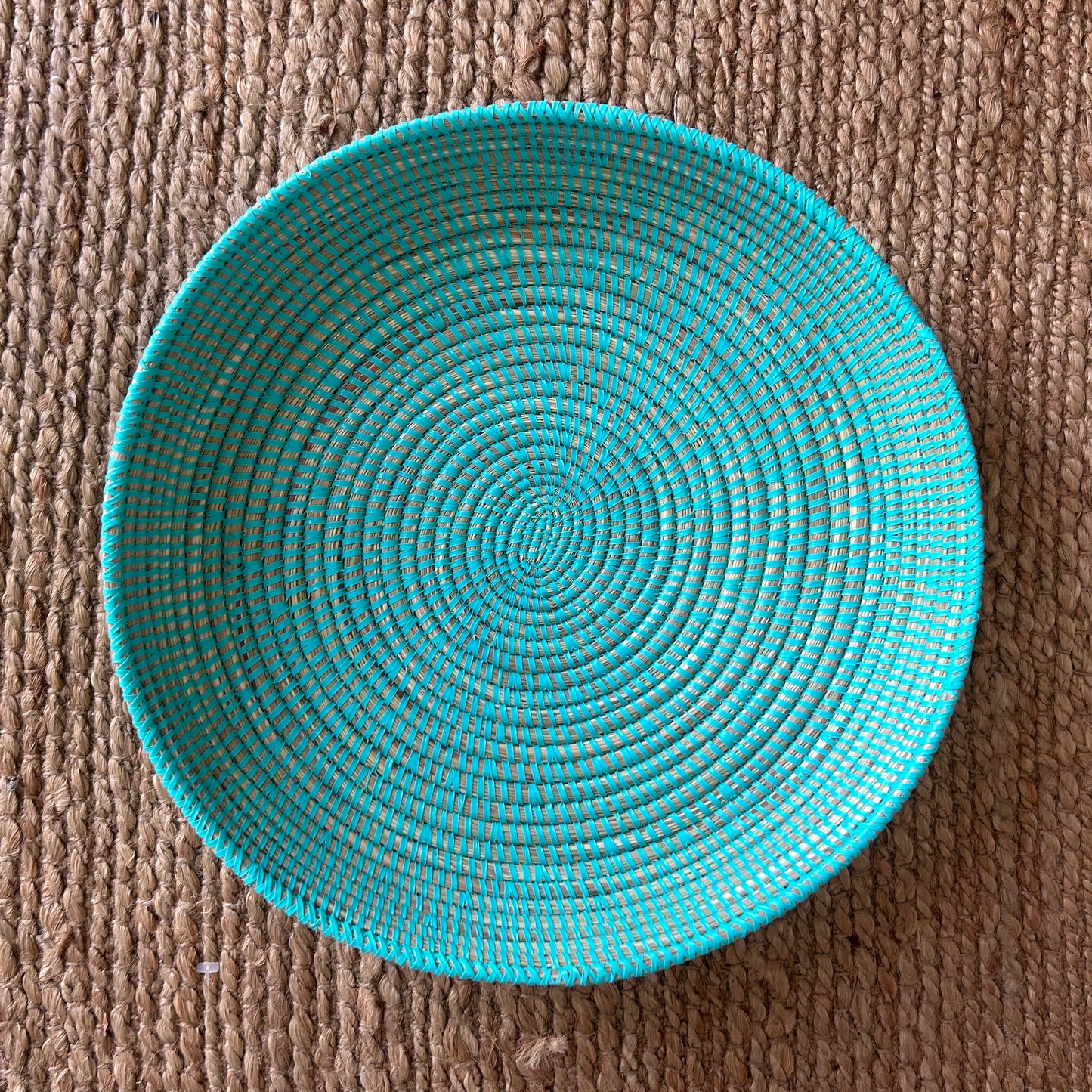 Bread basket / serving tray. Solid color, three sizes. Fair Trade, Senegal.