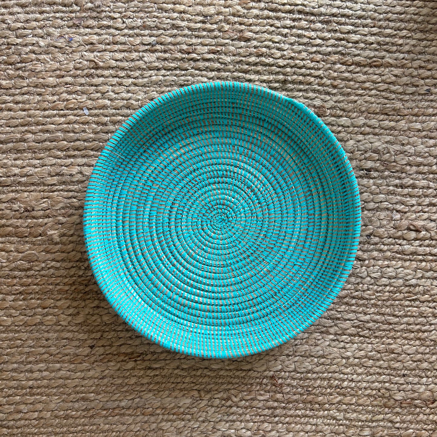Bread basket / serving tray. Solid color, three sizes. Fair Trade, Senegal.