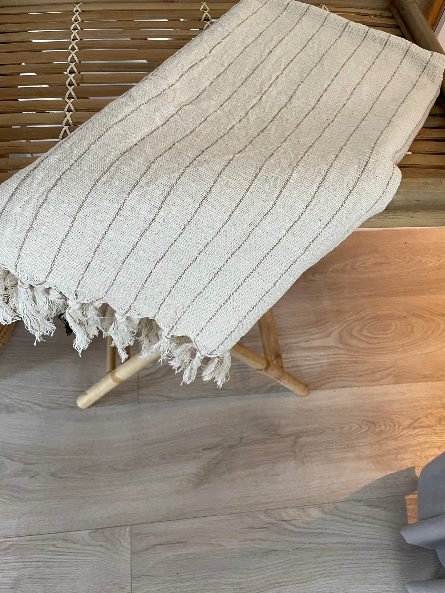 Hamam woven towels in 100% locally harvested cotton. Fair Trade from Syria