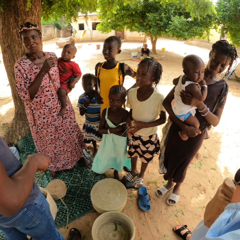 XL kurve til dekoration, Fair Trade fra Ghana