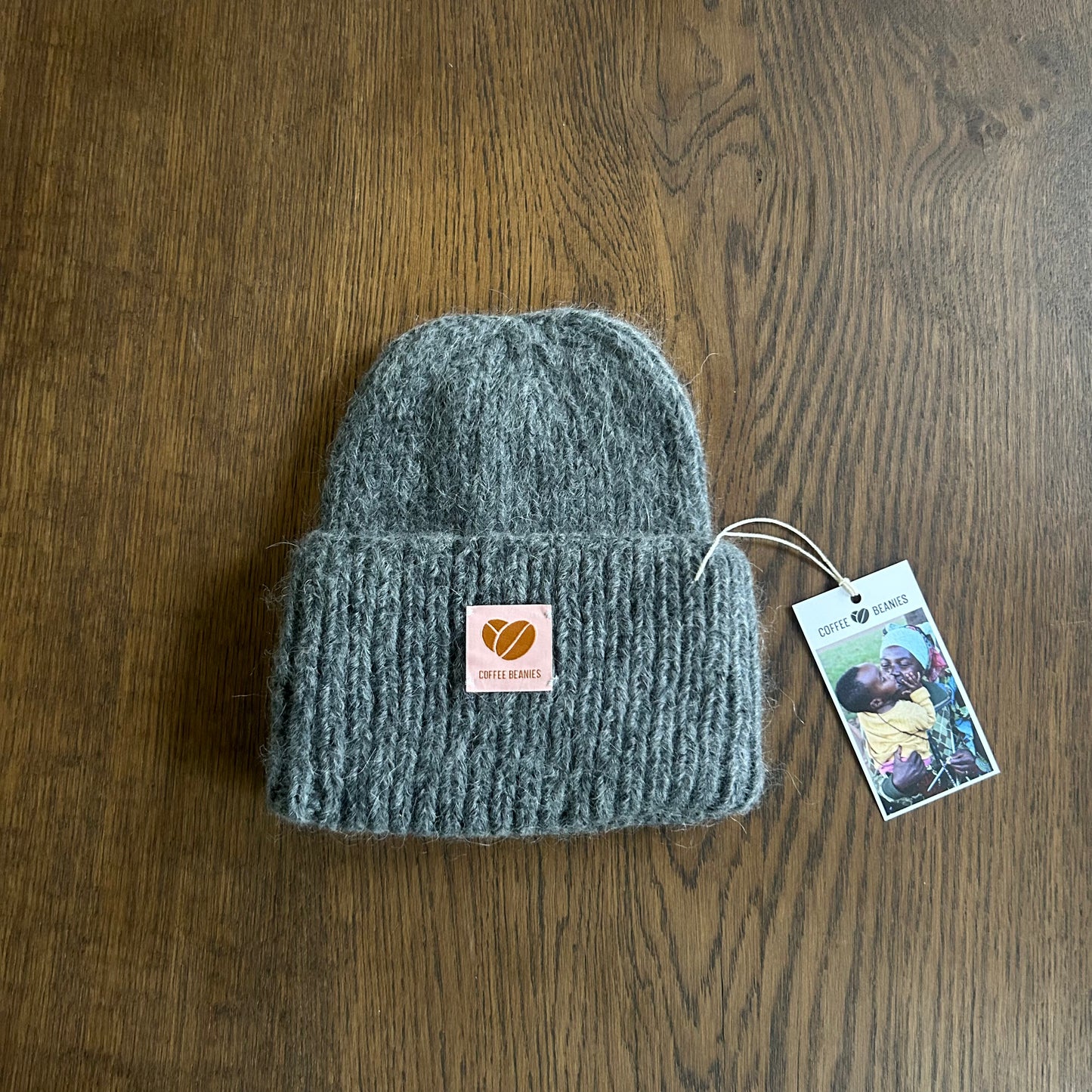 Coffee Beanies, Alpaca wool hat, multiple colors, Burundi