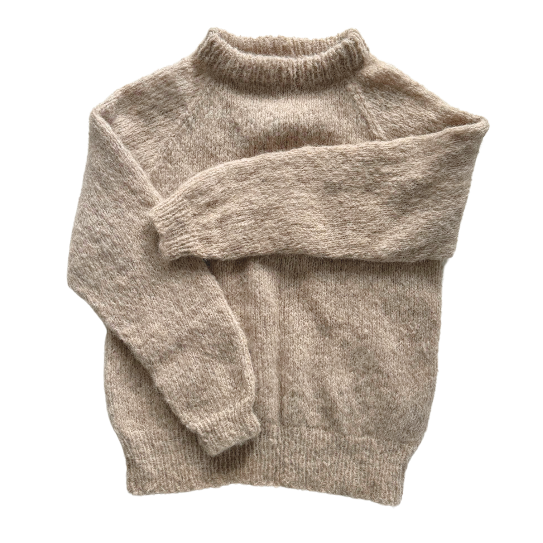 Coffee Beanies, Alpaca wool sweater, Sand, Burundi