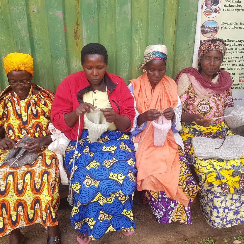 Coffee Beanies, Alpaka-uld hue, lys army, Burundi