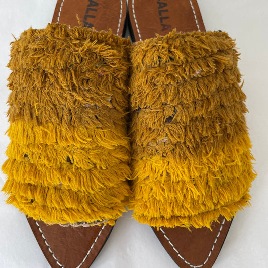 Babouche slippers, size 39 from Morocco
