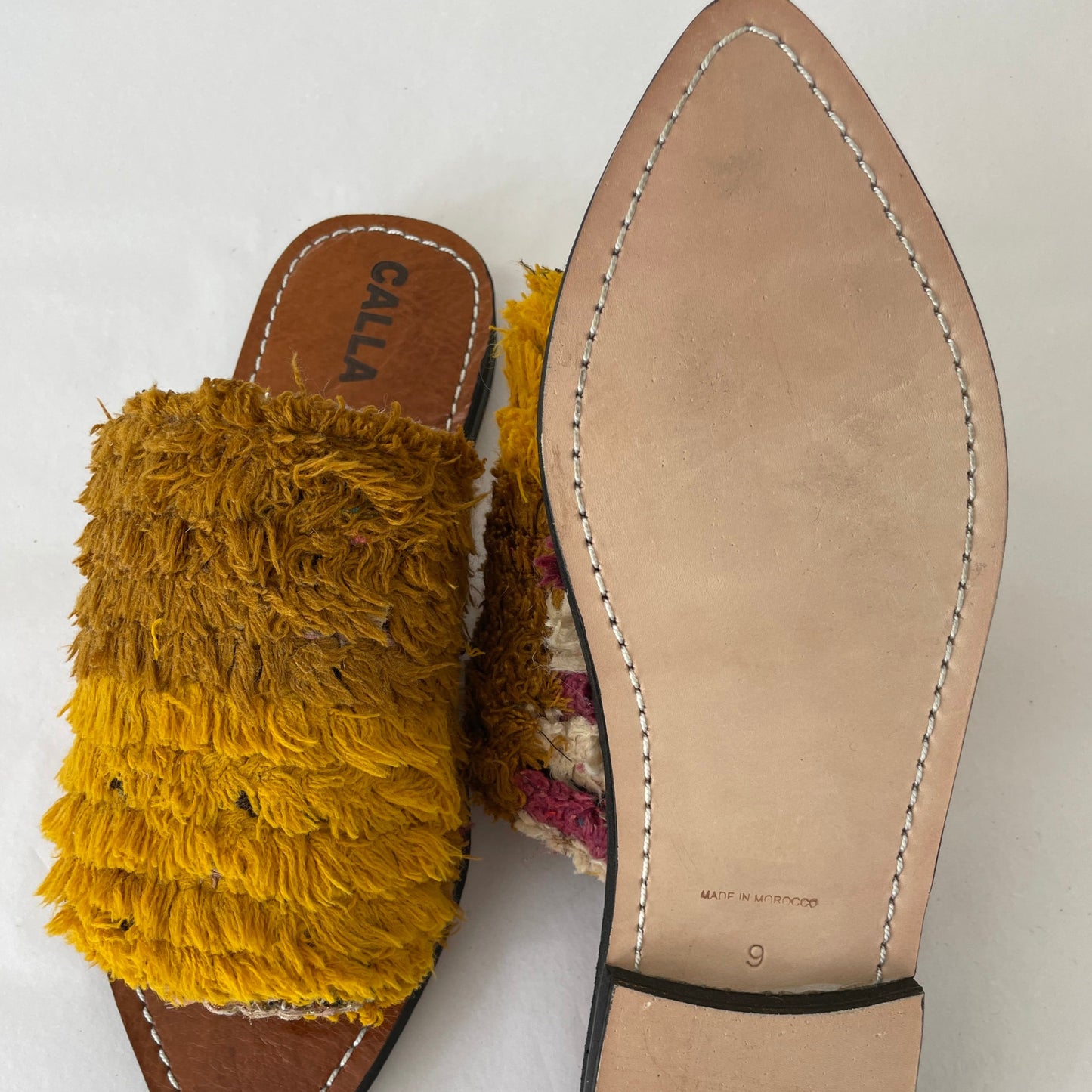 Babouche slippers, size 39 from Morocco