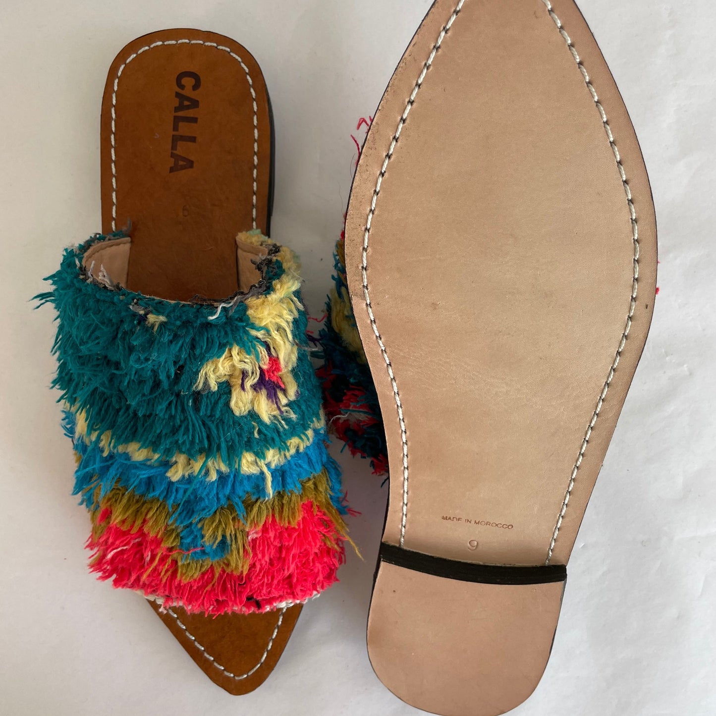 Sandal, Moki Babouche slippers, size 39 from Morocco