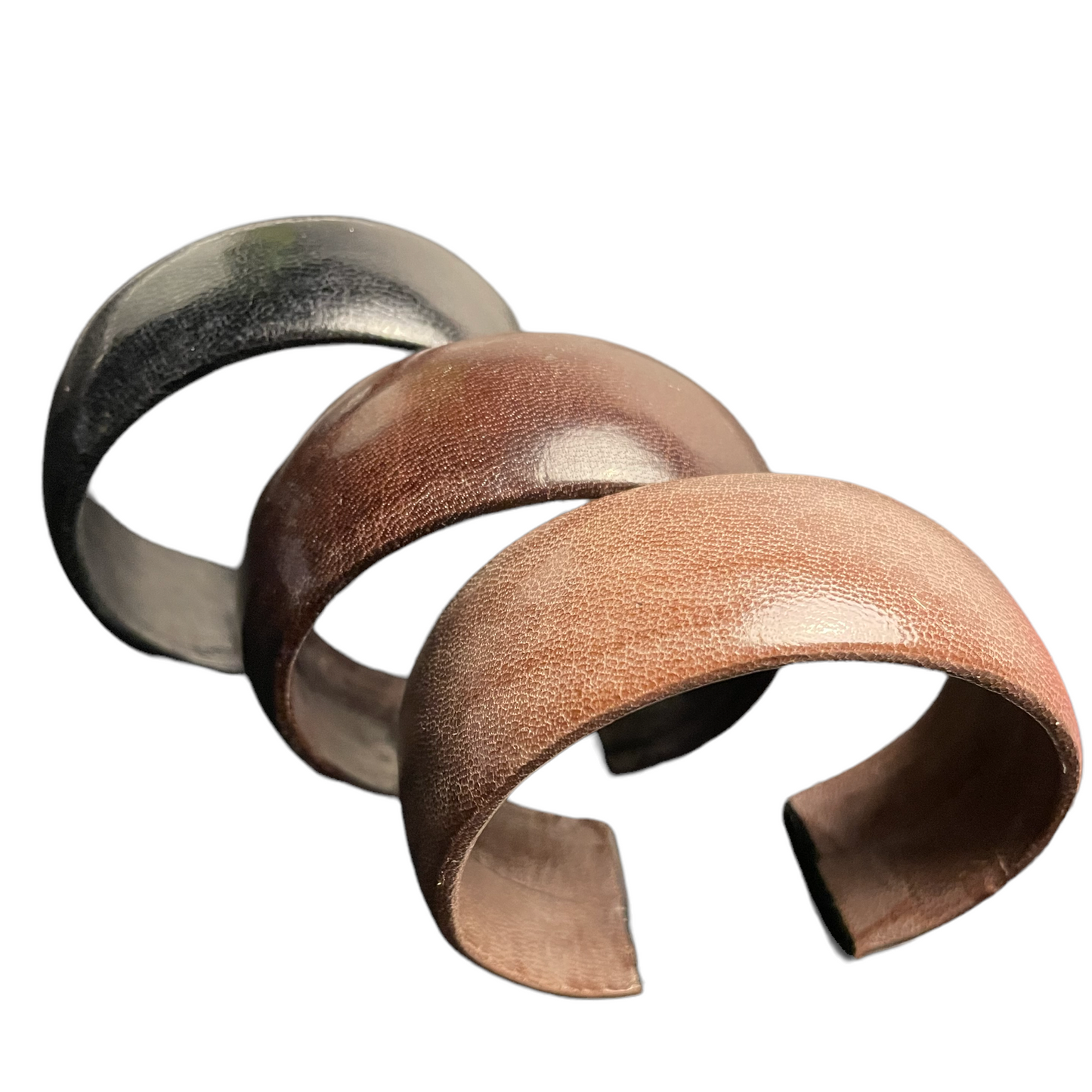 Bracelet in leather. Many colors. Fair Trade, Burkina Faso