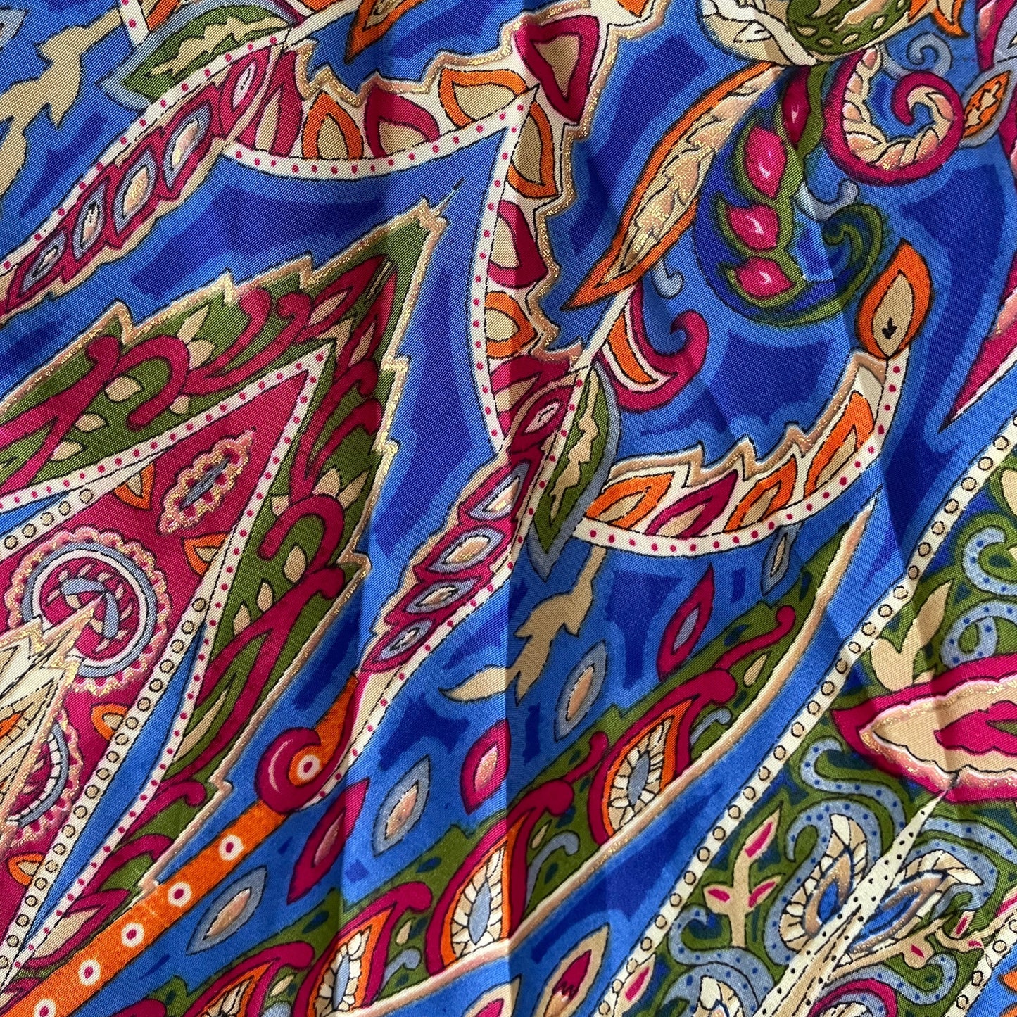 Silkekjoler syet af indiske sari, unika