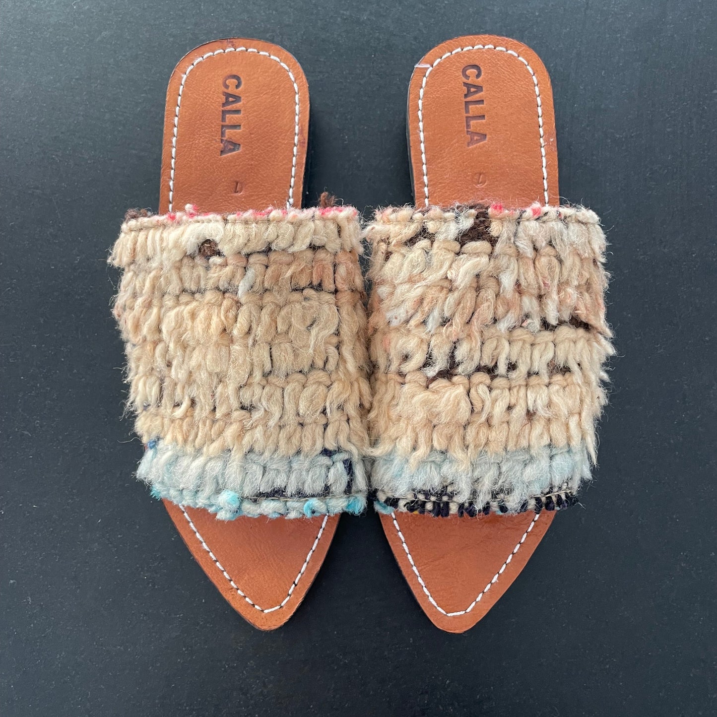 Babouche slippers, str. 41 fra Marokko