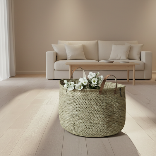 Gulvkurv, naturfarvet, str. XXL, Kenya