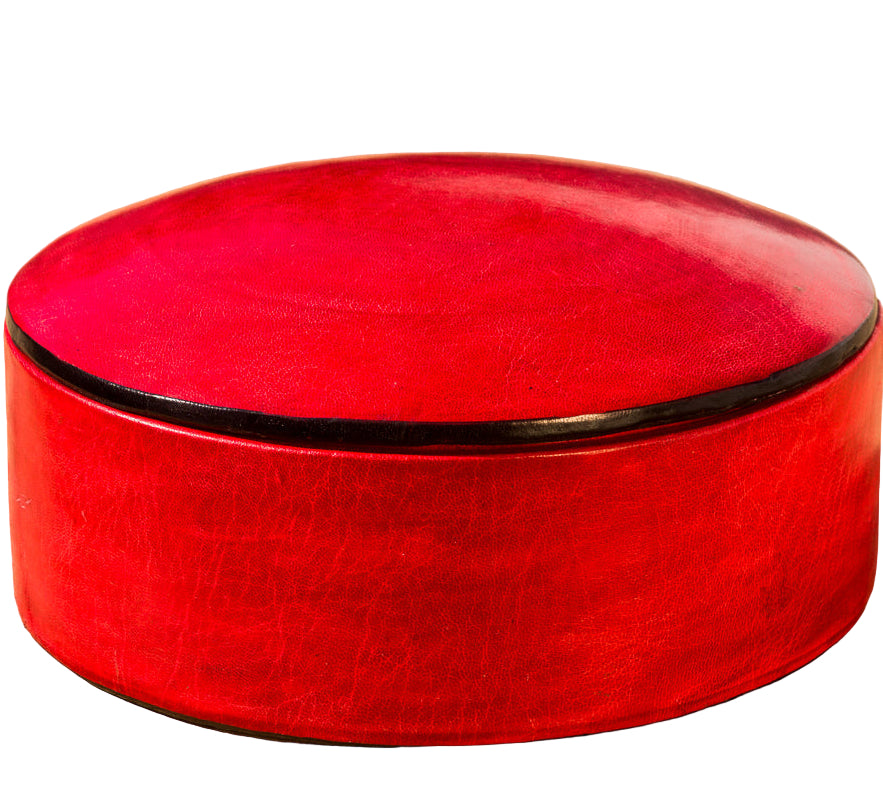 Læderæske, messing kvinde, øko snack-mix fra Burkina Faso