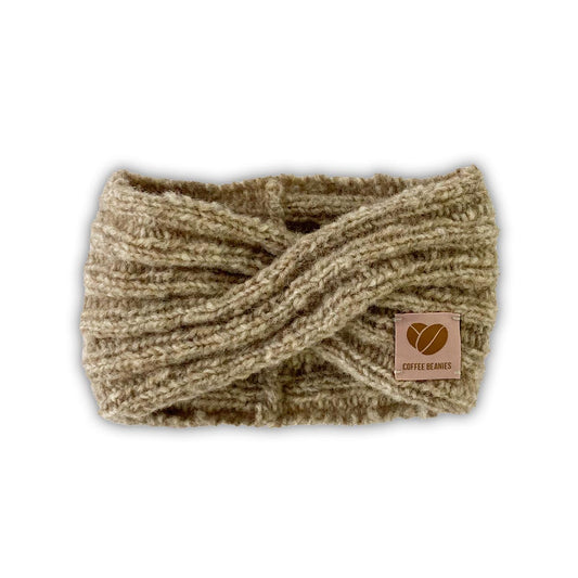 Coffee Beanie, Headband in wool, Several colors, Burundi