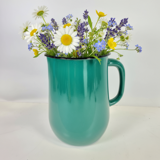 Håndlavet emaljekaraffel fra Ukraine, Fair Trade for Peace: Grøn