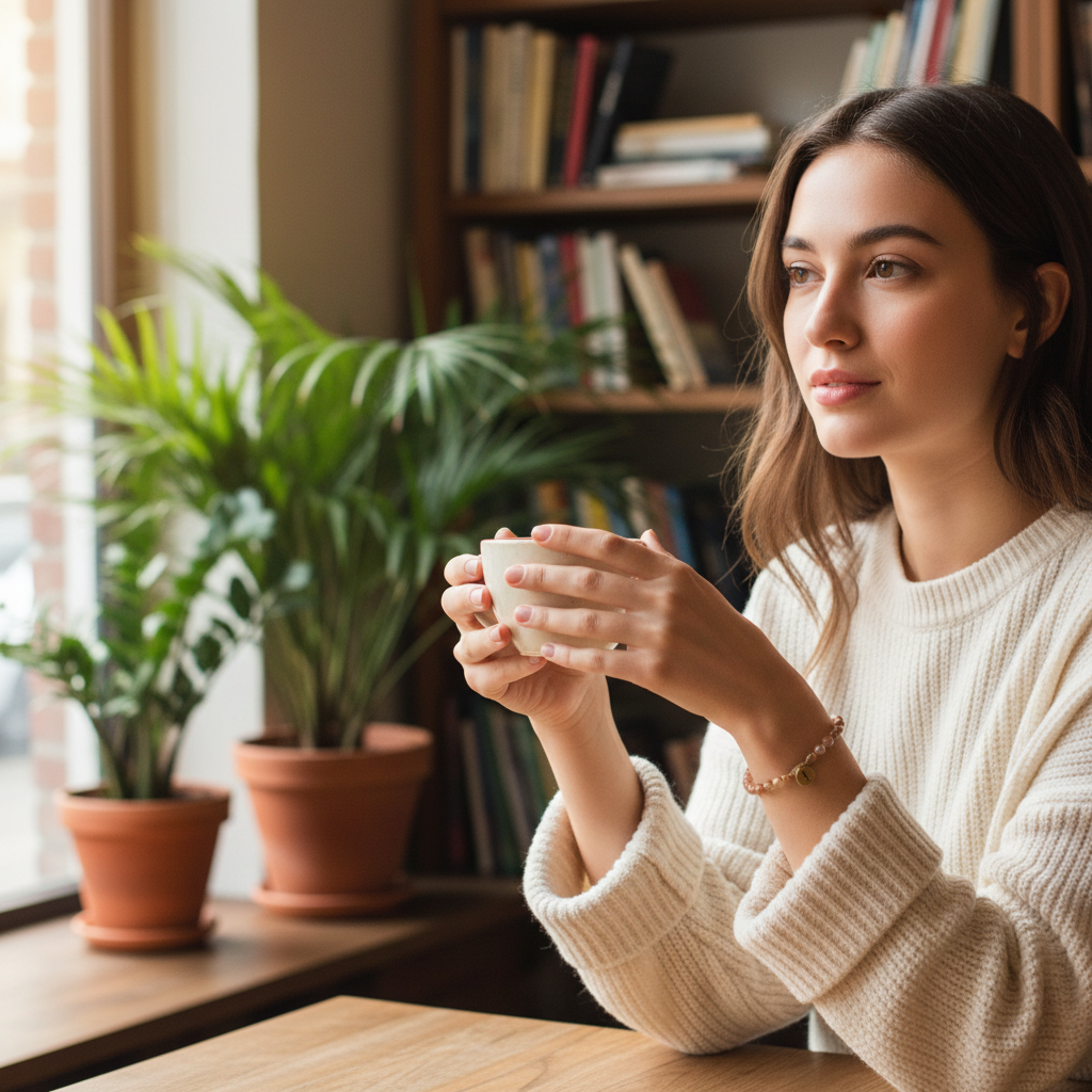 Armbånd i perler, "Sun stone"