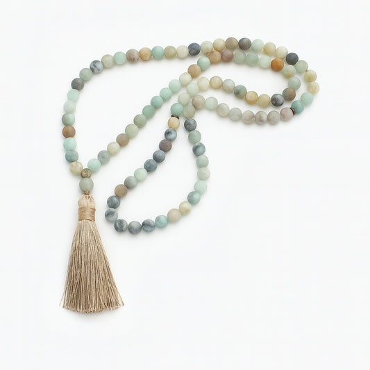 Mala perlekæde, Agat sten