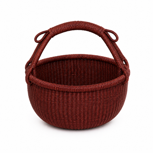 Bolga basket. Mocha