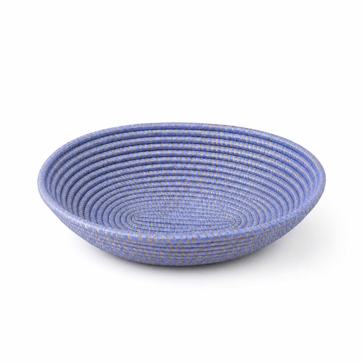 Brødkurv, babyblå. Oval