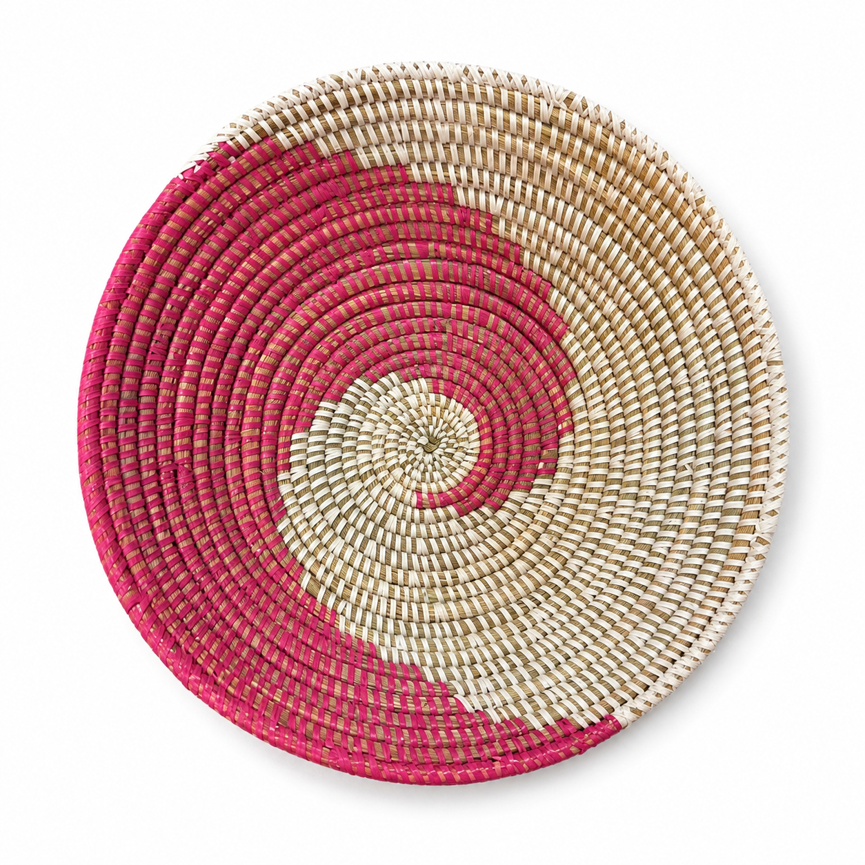 Brødbakke, hvid og pink