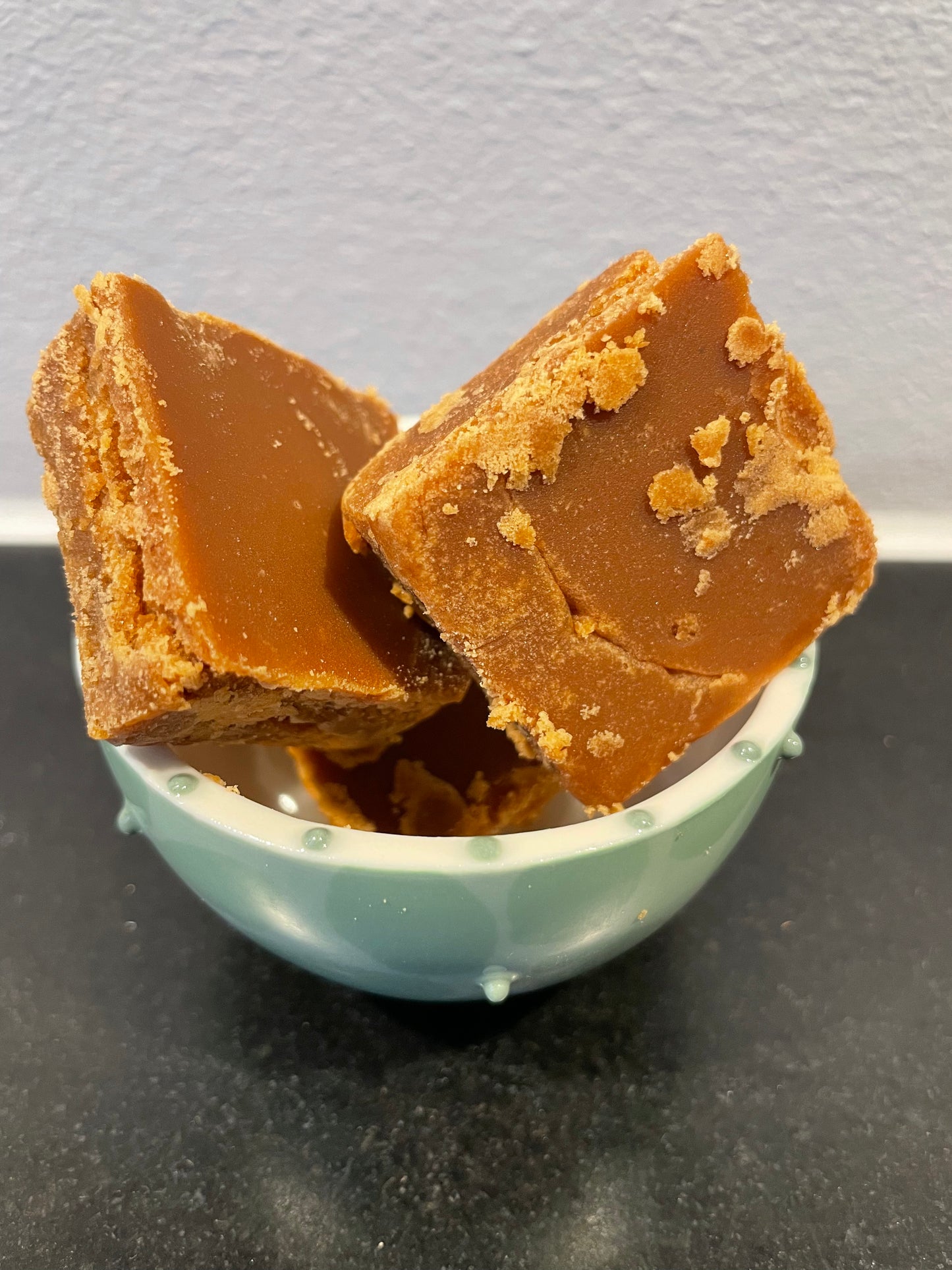 Fudge caramel. Three flavours. Handmade in South Africa