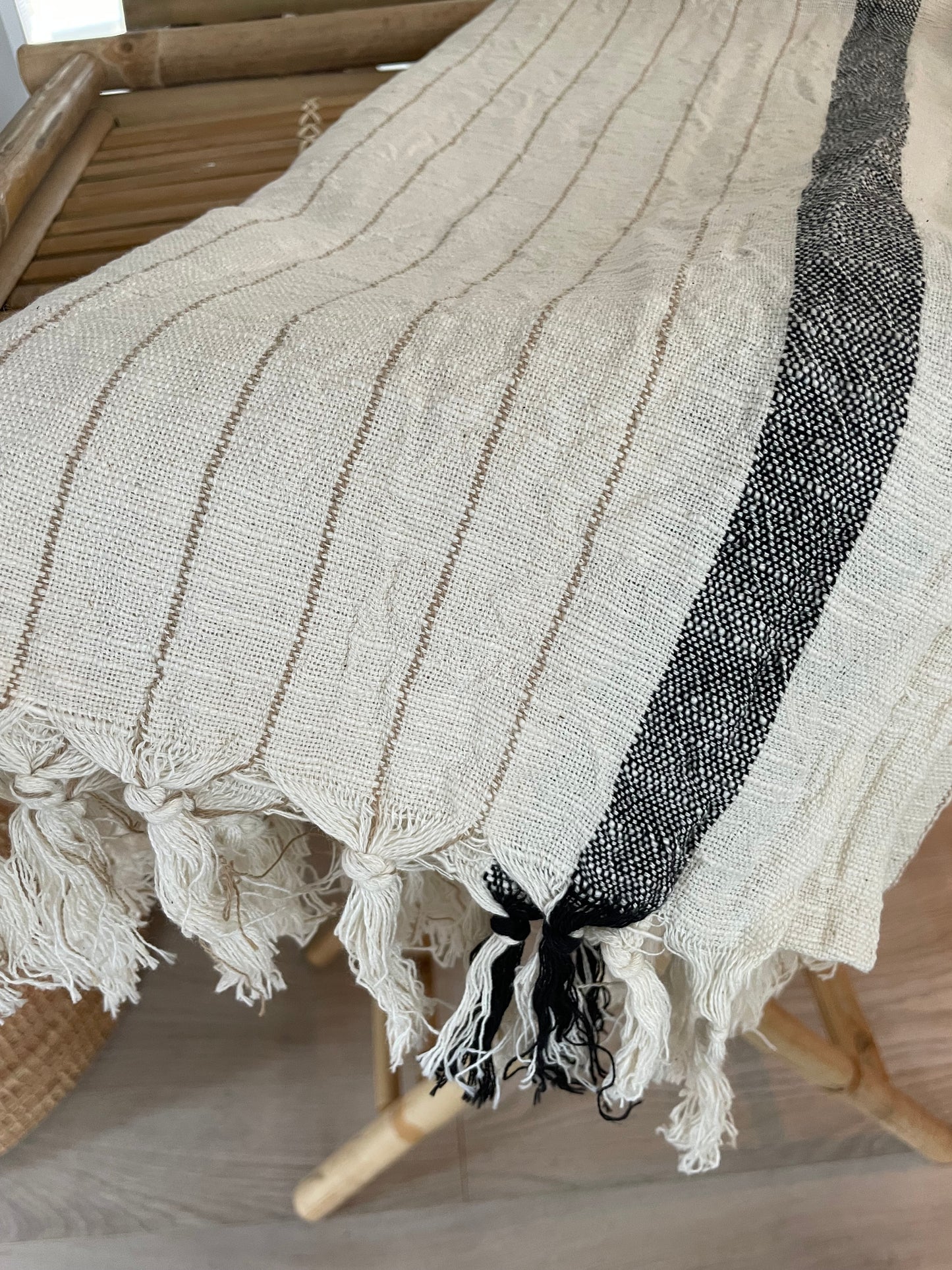 Hamam woven towels in 100% locally harvested cotton. Fair Trade from Syria