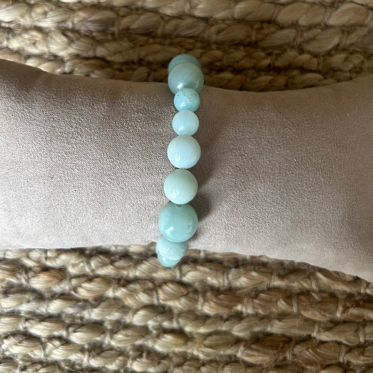 Bracelet with gemstone beads