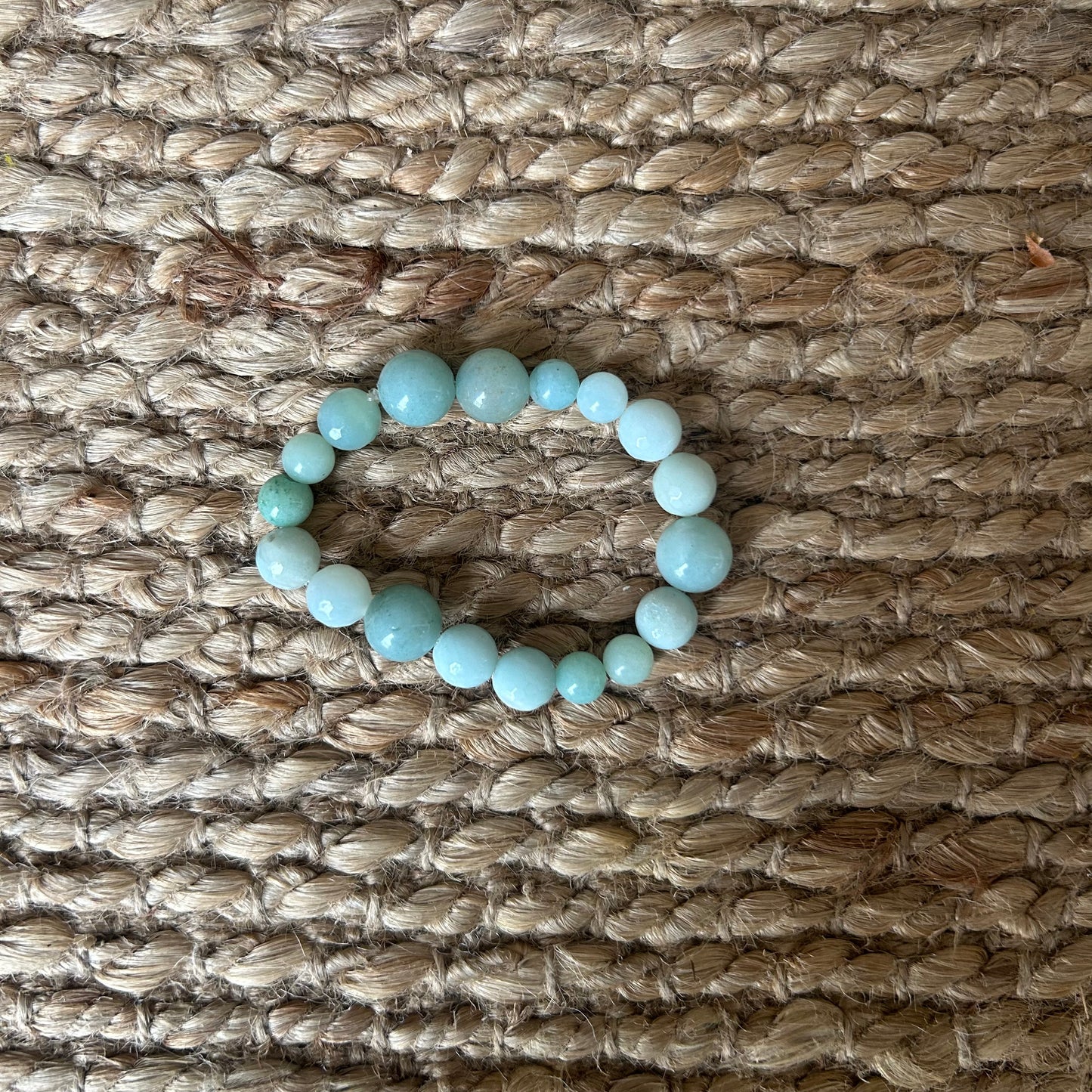 Bracelet with gemstone beads