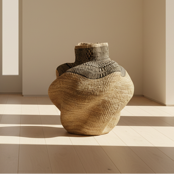 XL kurve til dekoration, Fair Trade fra Ghana