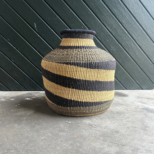 Basket for decoration, Fair Trade from Ghana