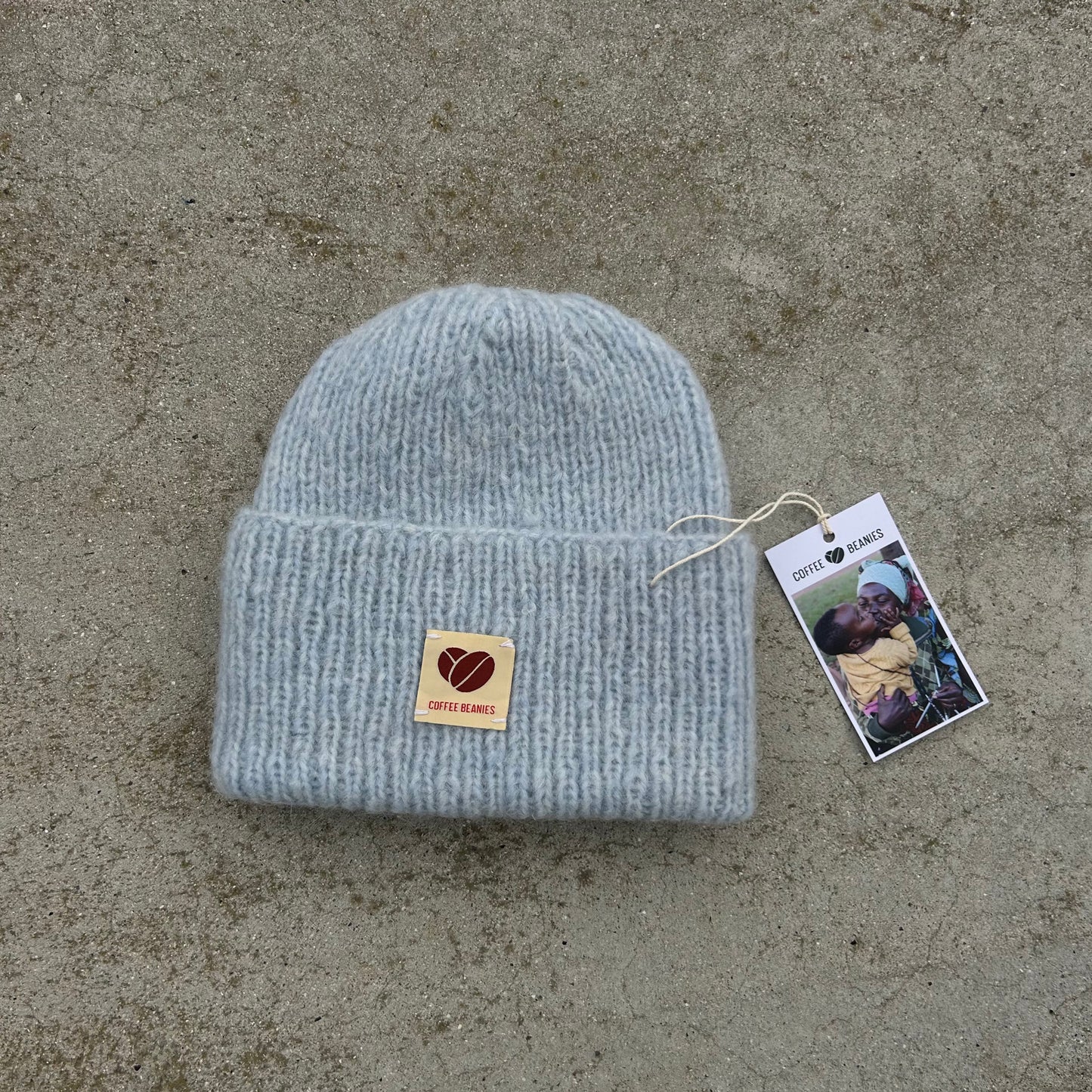 Coffee Beanies, Alpaca wool hat, multiple colors, Burundi