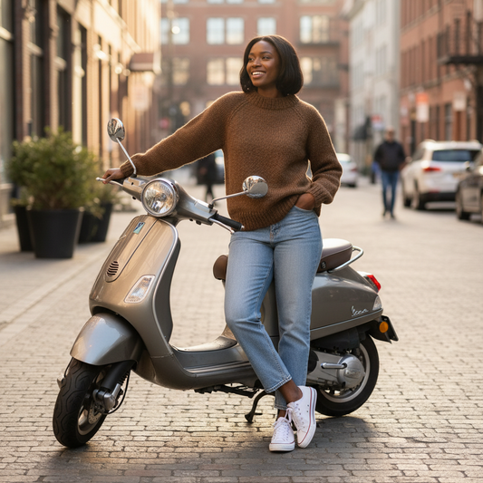 Coffee Beanies, Alpaka uld sweater, Brun, Burundi