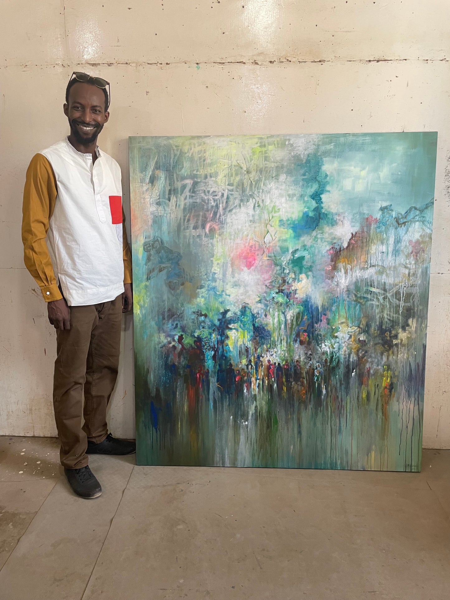 Painting by M. Baba Ly, Senegal