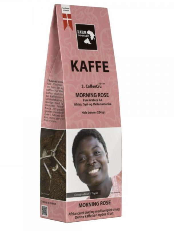 Kaffe, 3.Cru - Pure Arabica - AA, A. Fire varianter fra Uganda. Fair Trade.