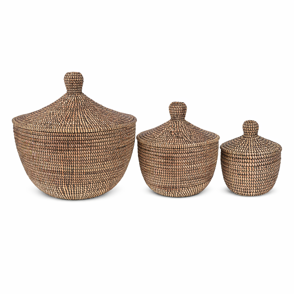 Opbevaringskurve med låg