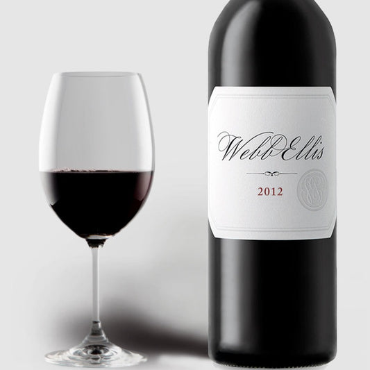 Red wine, Webb Ellis 2012 from South Africa