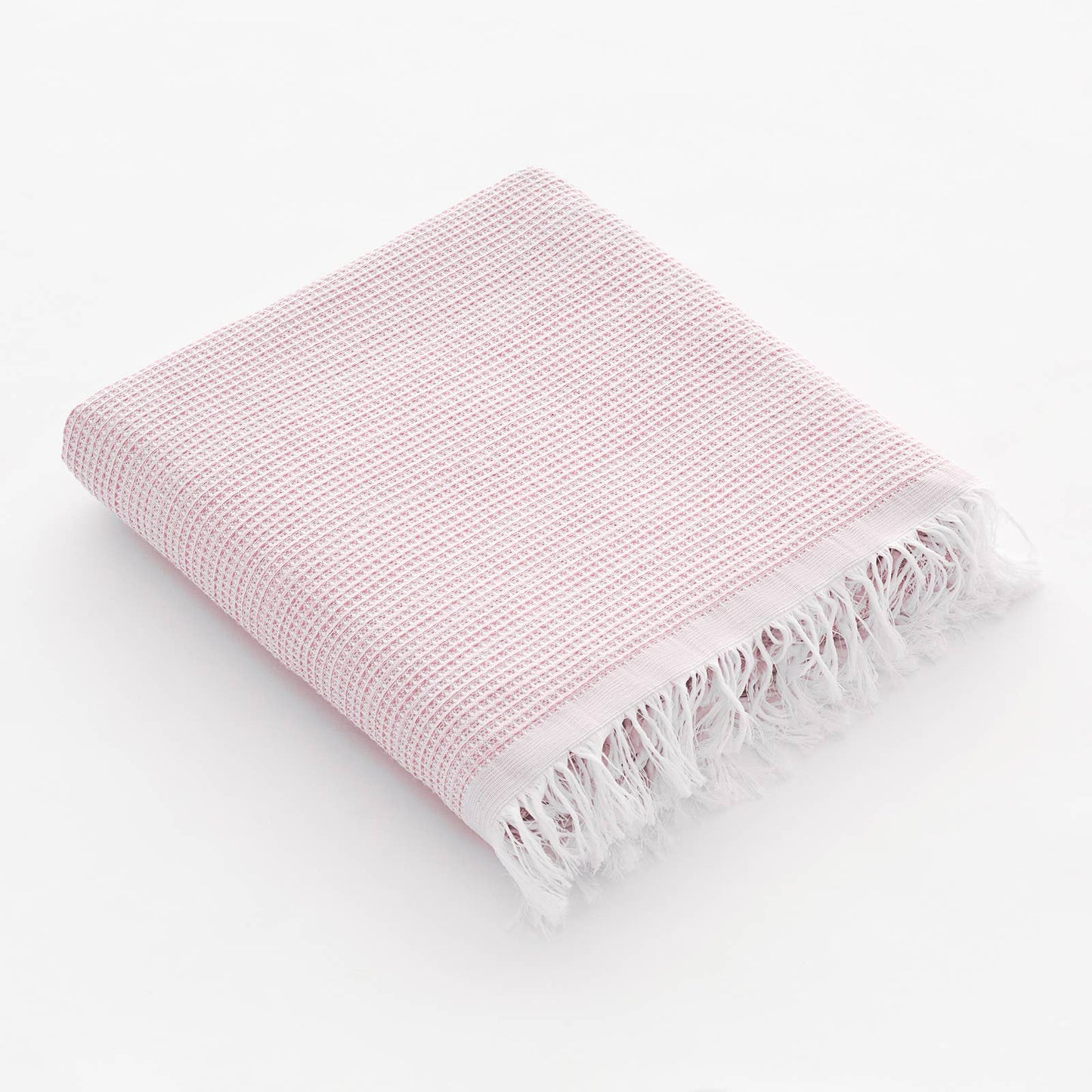 Strandhåndklæde-sarong i bomuld: Hvid / 90x180 cm