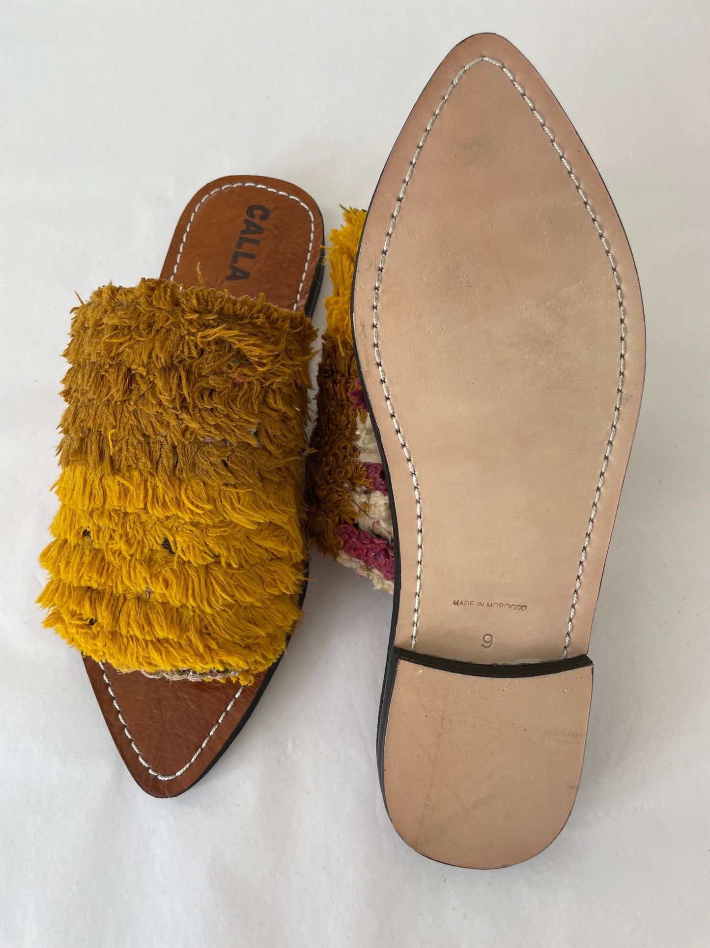 Sandal, Moki Babouche slippers, str. 39 fra Marokko