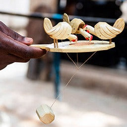 Legetøj, Fair Trade og håndskåret fra Ghana