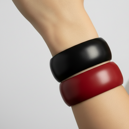 Bracelet in leather. Many colors. Fair Trade, Burkina Faso